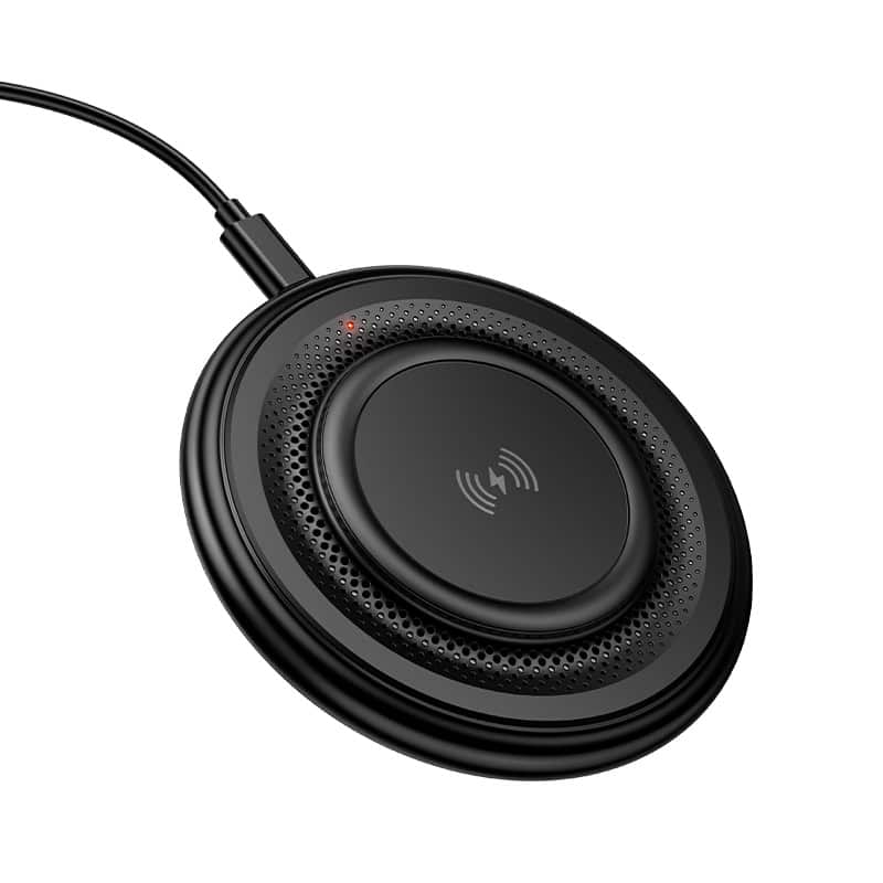 Borofone BQ40 Crown Desktop 15W Wireless Fast Charging Quick Charger For iPhone/Samsung/Google/Xiaomi/Universal Borofone BQ40 Crown Desktop 15W Wireless Fast Charging Quick Charger For iPhone/Samsung/Google/Xiaomi/Universal